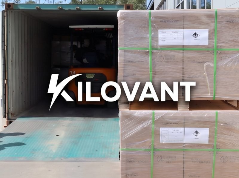 Loading a container for shipment